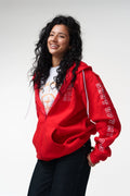 Fire in My Bones Zip Up  Hoodie