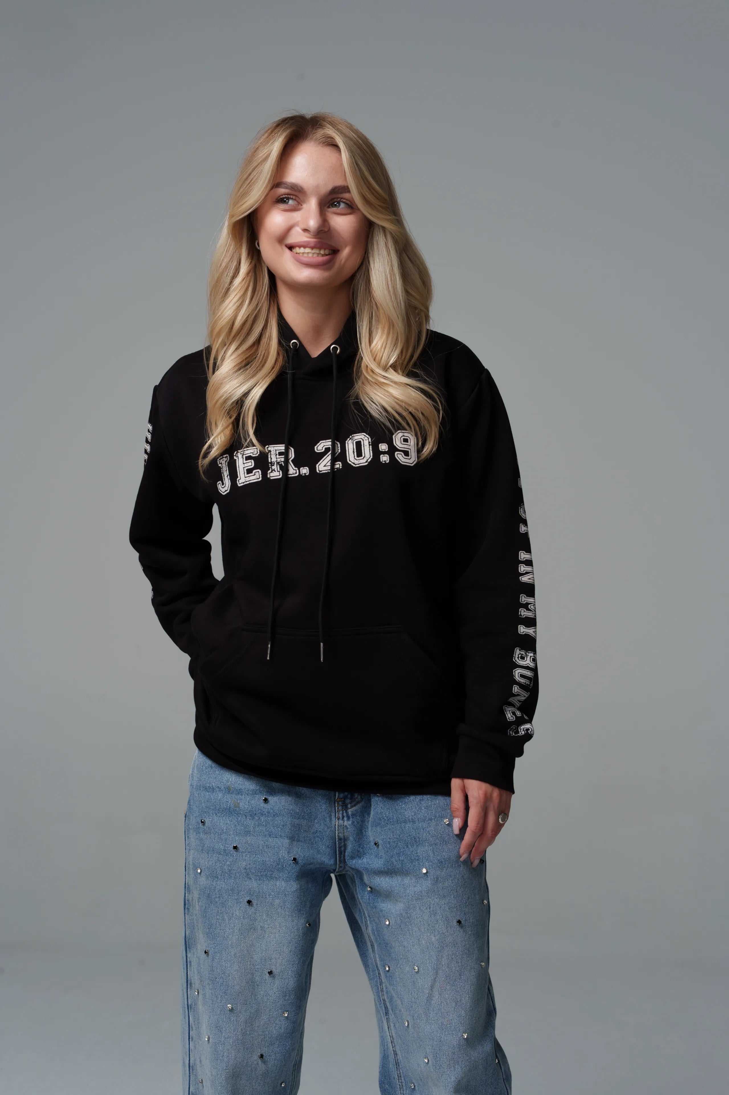 Fire in My Bones Pull On Hoodie