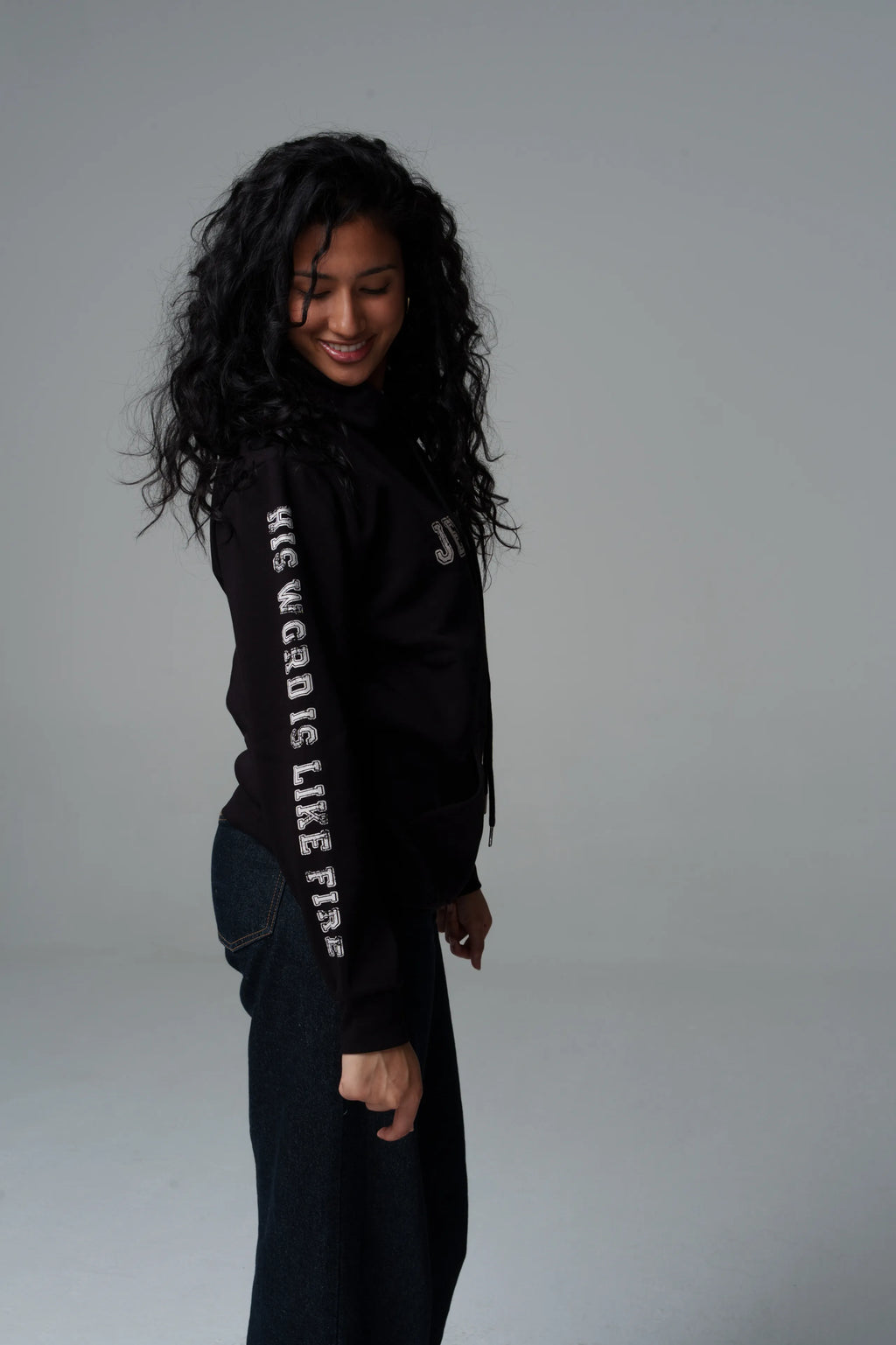 Fire in My Bones Pull On Hoodie
