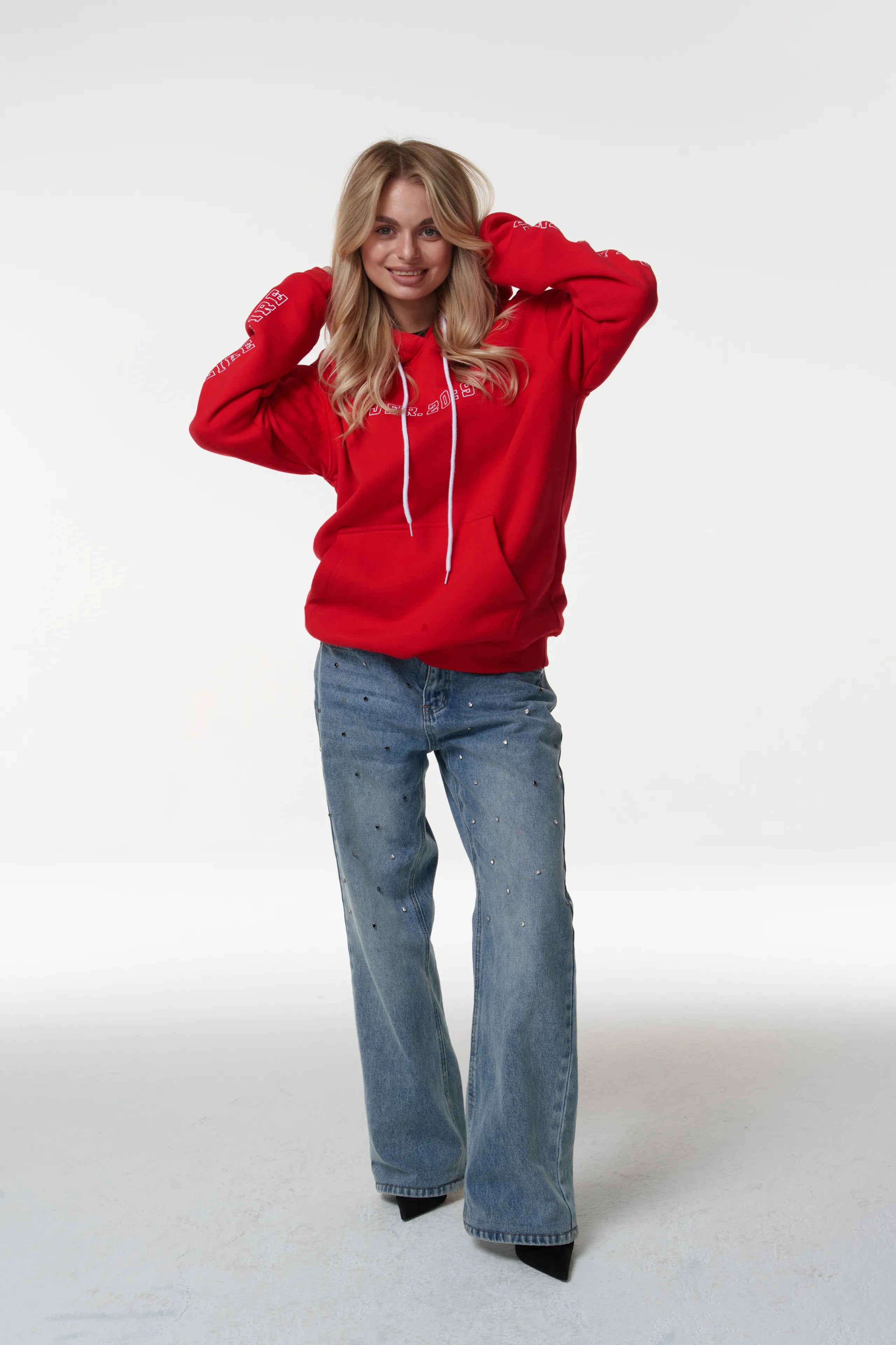 Fire in My Bones Pull On Hoodie